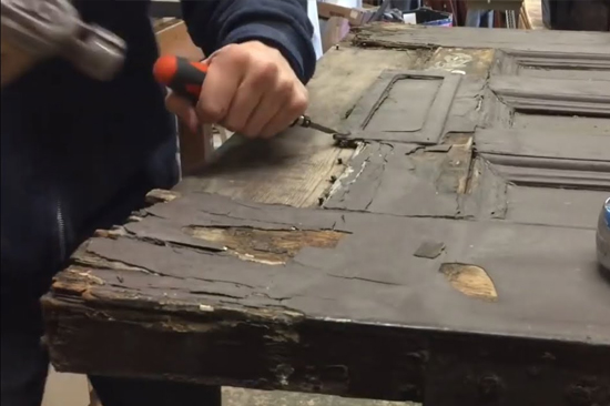 Lake Mathews-wooden-door-repair