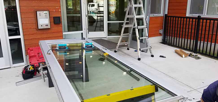 storefront door glass replacement Lake Mathews